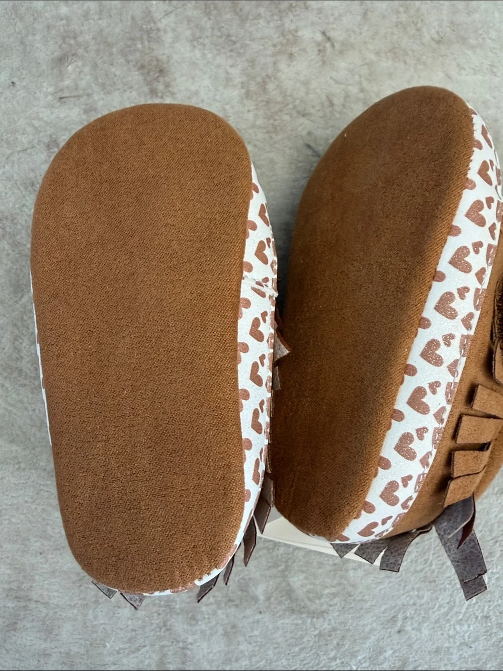Baby Walker Tan Canvas Lace-Up Sneakers